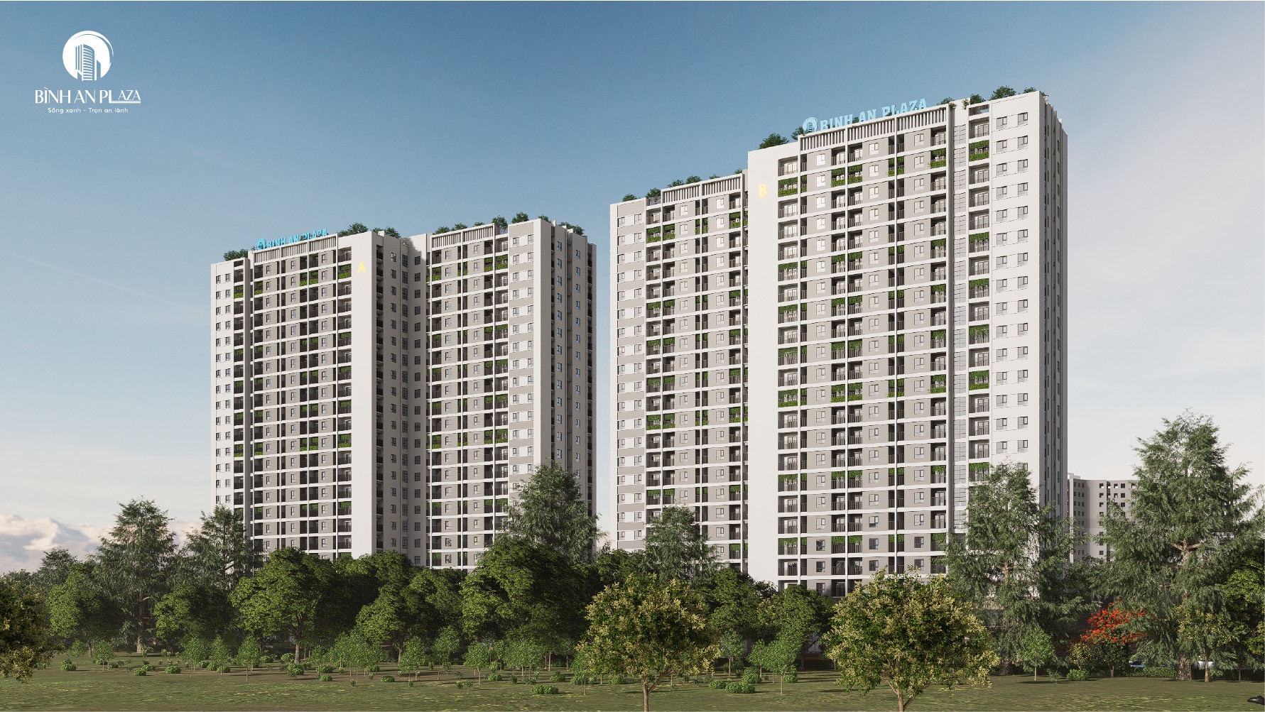 Phối cảnh chung cư Bình An Plaza